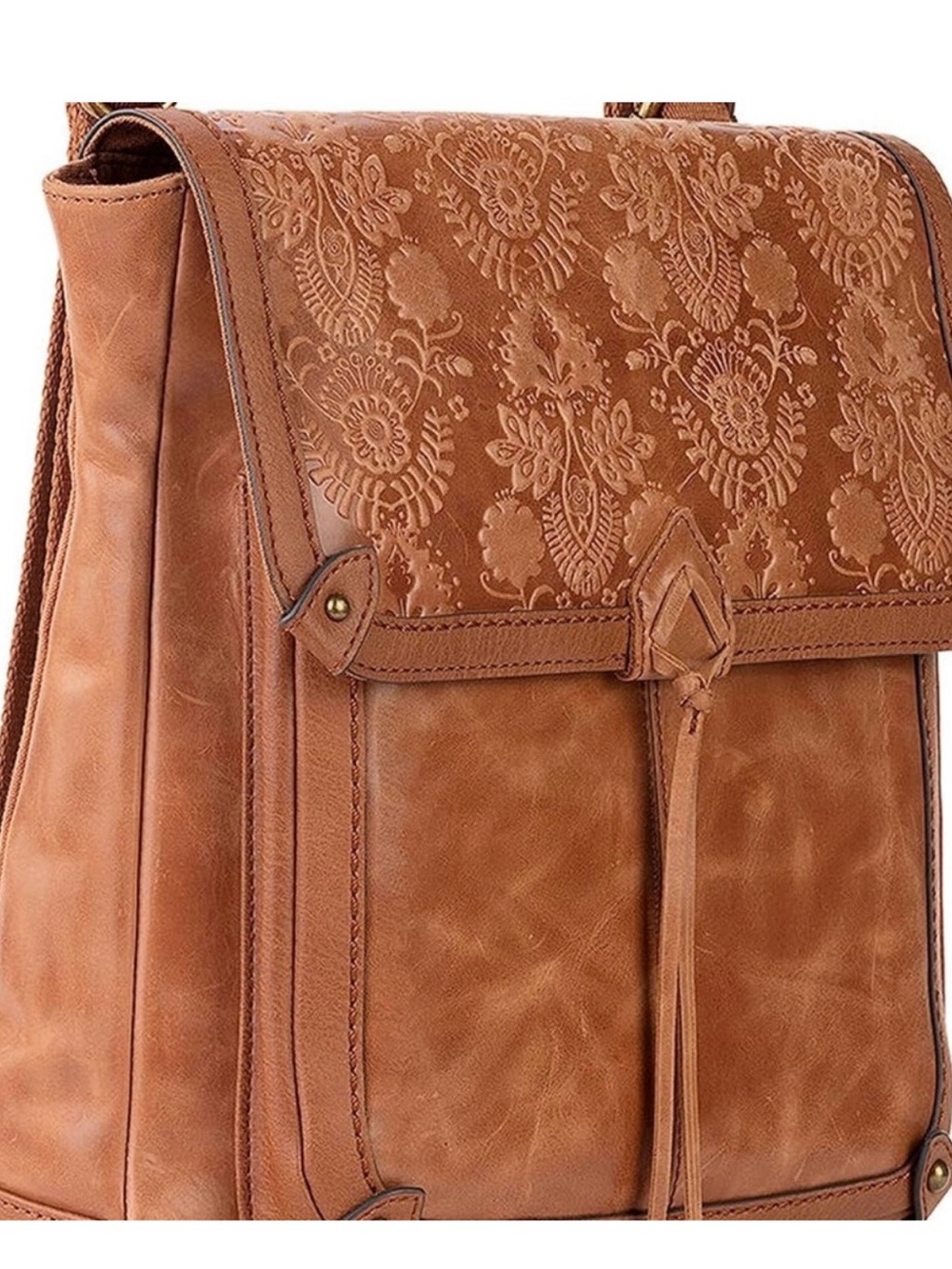 The Sak Ventura Leather Convertible Backpack
